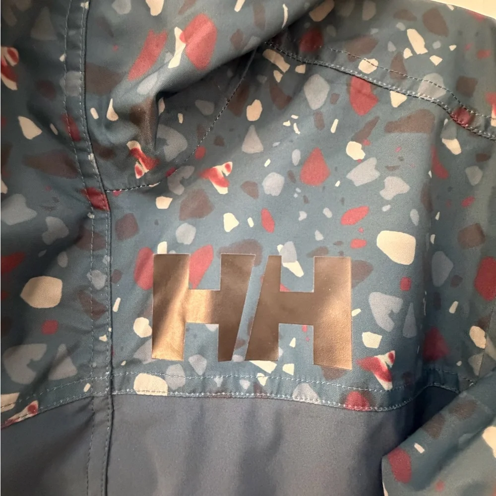 NWT Helly Hansen Men's Ski Jacket - Midnight Blue with Pattern - Picture 9 of 13